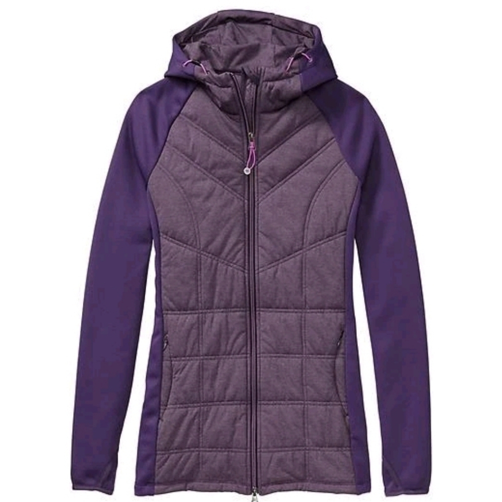 Athleta Jump And Jive Jacket Nightshade Purple Heather/Nightshade Purple Sz Xxs